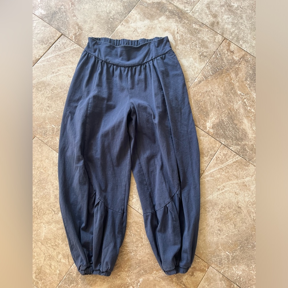 Free People Navy Track Pants
